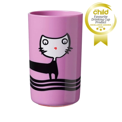 Супер чаша - не се преобръща, лесно се вдига Tommee Tippee, Лилава, 300 ml, 12 m+