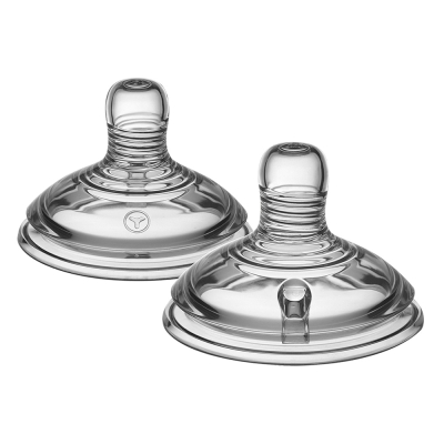 Биберони Tommee Tippee - Natural Start, Звезда 4 капки, 6m+, 2 броя