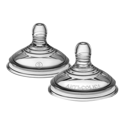 Биберони Tommee Tippee - Advanced Anti Colic, Medium 2 капки, 3m+, 2 броя