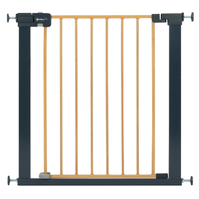 Универсална метална преграда за врата и стълби Safety 1st - Ефект дърво
