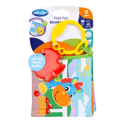 Детска мека книжка Playgro - С гризалка