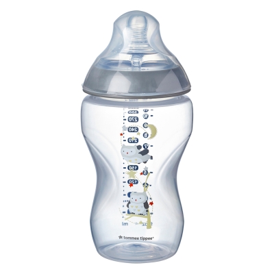 Бебешко шише Tommee Tippee - Easi Vent, Бухал, 340 ml