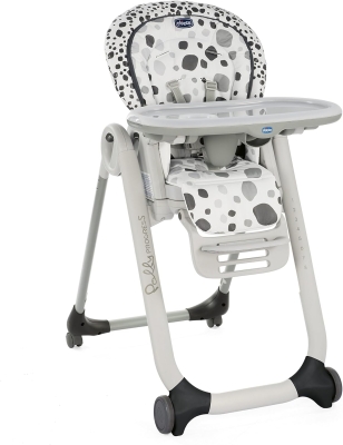 Столче за хранене 5 в 1 Chicco - Polly Progress, Anthracite