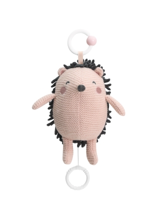 Музикална играчка Kikkaboo - Hedge-Hugs, Розова