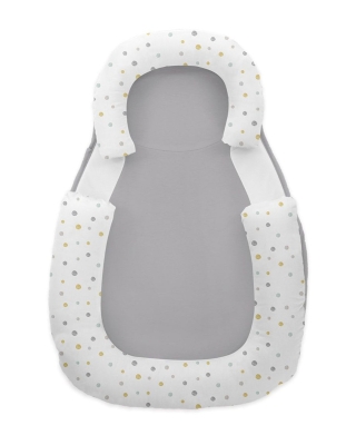 Мемори позиционер срещу преобръщане Kikkaboo - Dots, Grey