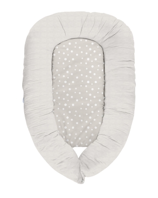 Бебешко мемори гнездо 3 в 1 Kikkaboo - Dots, Beige