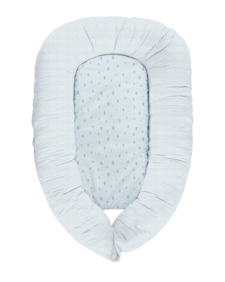 Бебешко мемори гнездо 3 в 1 Kikkaboo - Dots, Blue