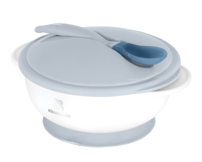 Купа с термо лъжица Kikkaboo, 250 ml, Blue