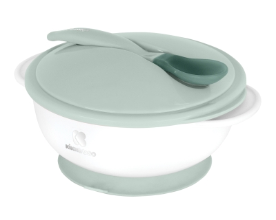 Купа с термо лъжица Kikkaboo, 250 ml, Mint