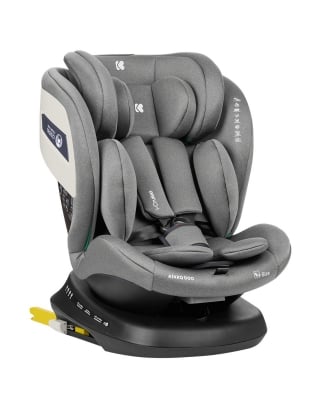 Стол за кола Kikkaboo - i-Cruise, IsoFix, i-Size, 40-150 cm, Light Grey