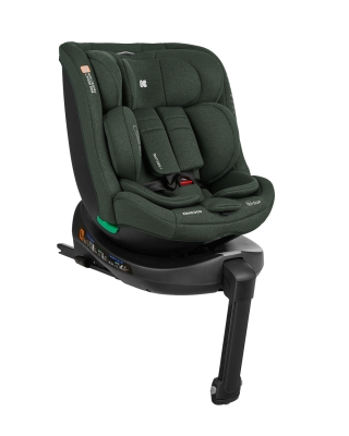 Столче за кола Kikkaboo – i-Secure, i-Size, Isofix, 360°, Army Green
