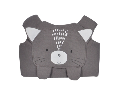 Бебешка каишка за прохождане Kikkaboo - Cat, Grey