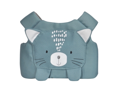 Бебешка каишка за прохождане Kikkaboo - Cat, Mint
