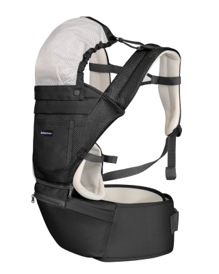 Кенгуру 3 в 1 Kikkaboo - Chloe Mesh, Black