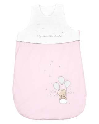 Зимно спално чувалче с бродерия Kikkaboo - Dream Big, Pink, 3.3 Tоg, 6-18 m