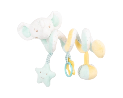 Хоризонтална играчка спирала Kikkaboo - Elephant Time