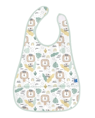 Непромокаем лигавник с джоб Kikkaboo - Savanna Pattern, Mint