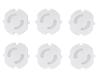 Комплект протектори за контакт Kikkaboo - 6 броя