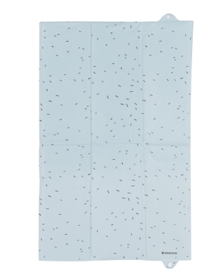 Сгъваема подложка за повиване Kikkaboo - Bear with me, 80 х 50 сm, Blue