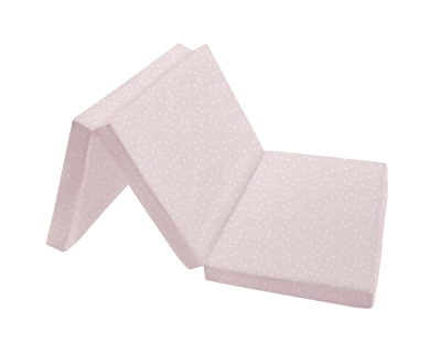 Сгъваем бебешки матрак Kikkaboo - Confetti, 60 х 120 х 5 cm, Pink