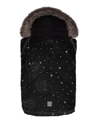 Чувалче за количка Kikkaboo Trendy - Galaxy, Black