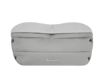 Ръкавица за количка Kikkaboo - Classic, Light Grey