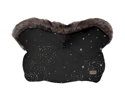 Ръкавица за количка Kikkaboo Trendy - Galaxy, Black