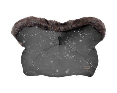 Ръкавица за количка Kikkaboo Trendy - Galaxy, Grey