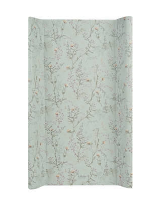 Твърда подложка за повиване Kikkaboo - Secret Garden, 50 х 80 сm, Green