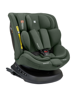 Столче за кола Kikkaboo - i-Defend, i-Size, IsoFix, 40-150 сm, Army Green