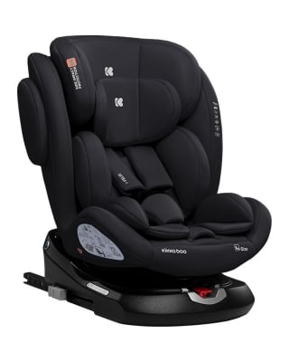 Столче за кола Kikkaboo - i-Felix, i-Size, IsoFix,40-150 см, Black