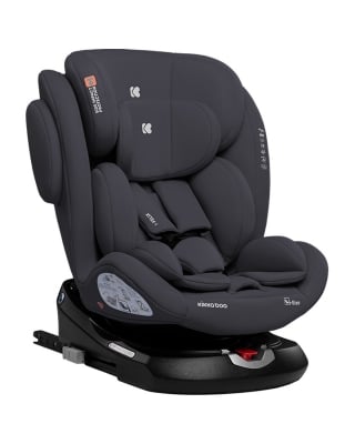 Столче за кола Kikkaboo - i-Felix, i-Size, IsoFix,40-150 см, Dark Grey