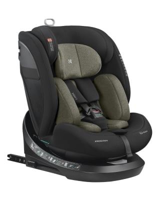 Стол за кола Kikkaboo - i-Hike, i-Size, IsoFix, 40-150 cm, Army Green