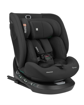 Стол за кола Kikkaboo - i-Hike, i-Size, Isofix, 360°, Black