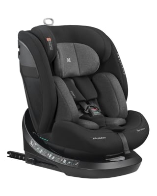 Стол за кола Kikkaboo - i-Hike, i-Size, IsoFix, 40-150 cm, Dark Grey
