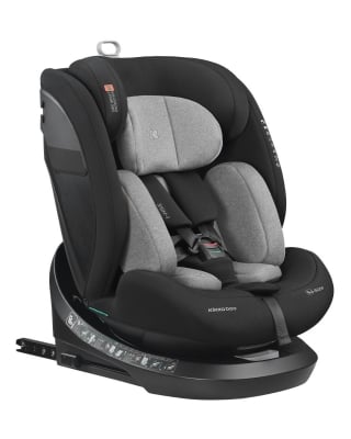 Стол за кола Kikkaboo - i-Hike, i-Size, IsoFix, 40-150 cm, Light Grey