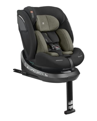Стол за кола Kikkaboo - i-Orbit, IsoFix, i-Size, 40-150 cm, Army Green
