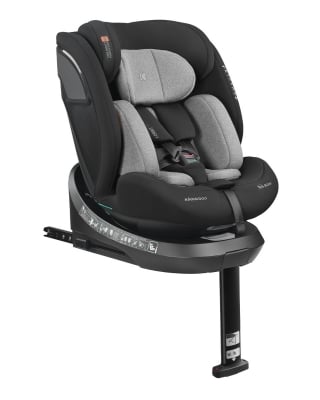 Стол за кола Kikkaboo - i-Orbit, IsoFix, i-Size, 40-150 cm, Light Grey