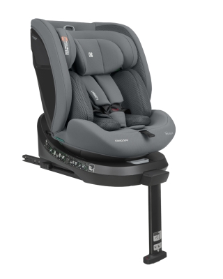 Столче за кола Kikkaboo – i-Orbit, i-Size, Isofix, 360°, Light Grey