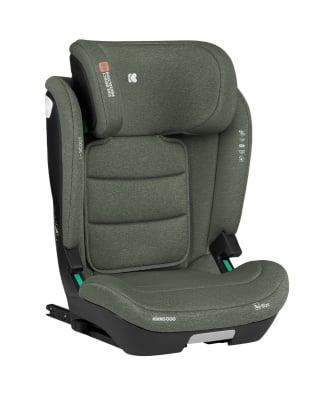 Столче за кола Kikkaboo - i-Scout, i-Size, IsoFix, 100-150 см, Army Green