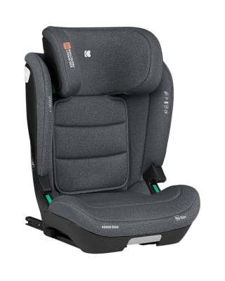 Столче за кола Kikkaboo - i-Scout, i-Size, IsoFix, 100-150 см, Dark Grey