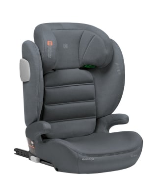 Столче за кола Kikkaboo - i-Track, i-Size, IsoFix, 100-150 см, Dark Grey