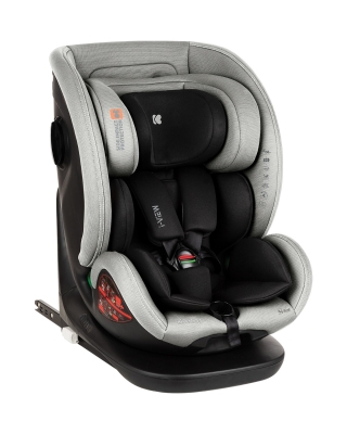 Столче за кола Kikkaboo - i-View, 40-150 cm, i-Size, IsoFix, Light Grey