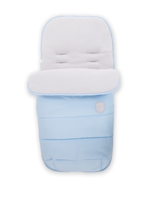 Чувалче за бебешка количка Kikkaboo - Embroidered, Blue
