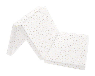 Сгъваем бебешки матрак Kikkaboo - Hearts , 60 х 120 х 5 cm