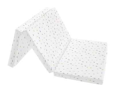 Сгъваем матрак Kikkaboo - Triangles, 60 х 120 х 5 cm 