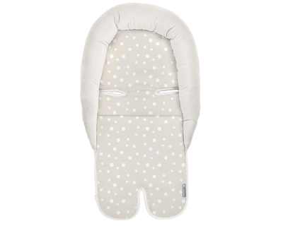 Мемори подложка за столче за кола Kikkaboo - Dots, Beige