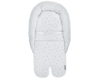 Мемори подложка за столче за кола Kikkaboo - Dots, Blue