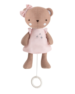 Музикална бебешка играчка Kikkaboo - Dream Big, Pink