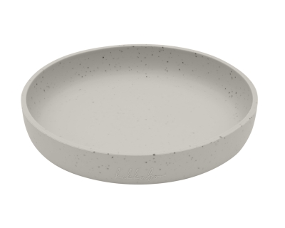 Детска чиния Kikkaboo - Platinum Silicone, Sand
